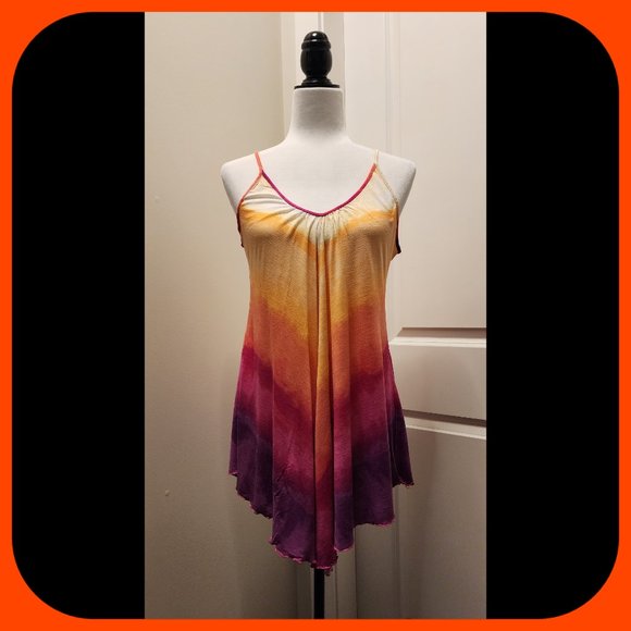 IN BLOOM BY JONQUIL || Colourful Tie Dye Chemise (SIZE M) - Picture 1 of 8